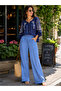 New Season Summer Tencel Fabric Comfortable Cut Pants with Elastic Waist - 3