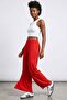 Comfortable Fit High Waist Wide-Leg Viscose Mix Women's Trousers - 4