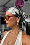 Patterned Women's Bandana Scarf 50X50Cm