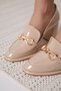 Melly nude patent leather women's high heel shoes - 7