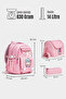 My Polo 2087 3-Piece Primary School Middle School Bag Backpack School Bag Multi-Compartment Orthopedic Back Pem - 7