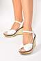 White Wedge Heeled Women's Shoes M674040409 - 2