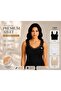Women's Black Lycra Lace Tank Top