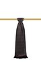 Black Patterned Men's Silk Cashew