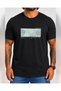 Men's Large Size Crew Neck T-Shirt Natural 26134 Black - 4