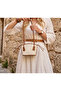 Linen Texture Trend Fashionable Women's Bag with Strap - 2