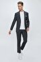 بدلة Slim Fit كلاسيكية ذات ياقة أحادية كلاسيكية من أنثراسايت Tk 2021 - 2