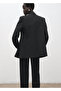 Double Button Fabric Blazer Jacket - 4