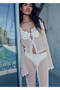 Buttoned Crochet Cardigan - 2