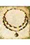 Peridot Jasper Stress Shield Balance Necklace - 5
