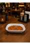 17 cm Square Boat Plate Thermoplus Crush-Resistant Set of 6