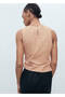 Asymmetrical Striped Cotton Blouse - 4