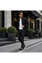 Black Men's Shoes with Zipper and Laces - Practical Wear Comfortable Smart Casual Daily Sneaker Kb 309 - 7