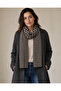 وشاح تريكو منقوش بنقشة Houndstooth - 2