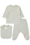 3-Piece Basic Bodysuit Sets - Ecru