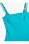 Basic Swimsuit with Removable Thin Straps - 8