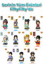Micro Anime Series 1554 Model 355 Pieces Decorative Toy Building Set Building Block - 4