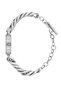 Silver Colored Steel Women's Wristwatch and Chain Bracelet - Fl.1.10463-1 - 2