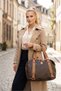 Miami Polo Clup Women's Large Size Suitcase Style Hand and Shoulder Bag