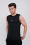 Men's Pro Compression Tank Top Sleeveless Sports Fitness Bodysuit - 3
