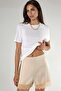 High Waist Lace Detailed Satin Shorts - 5