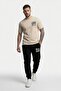 Space Print Top and Bottom Tracksuit Set Oversize Crew Neck - 8