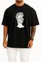 Oversized Ancient Greek God Greek Mythology Chest Printed Unisex T-Shirt