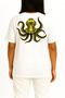 تي شيرت (Oversize Steampunk Octopus Diver's Hood) مطبوع على الصدر والظهر للجنسين - 4