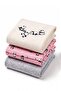 Girl's 3-Piece Cotton Boxer Printed Daily Comfortable Cut (8712-3) - 4