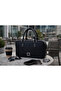 Black Square Formed Women's Clutch Bag |   Black Mt1559 - 4