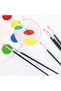 20-Piece Painting Brush Set - 10 Fine, 10 Thick Tip Brushes, Watercolor and Acrylic Painting - 5