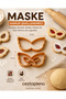 Carnival Mask 5X9 cm Dough Sculpting Set /Cookies/Ceramic/ Polymer Mixed Color