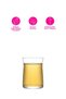 Vera Cam Whiskey Glass Set of 3 360 ml (Soft Drink/Cocktail Glass) - 4