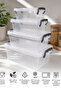Plastic Storage Container, Rectangular Storage and Preservation Container with Locking Lid - 3
