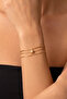 Star Model Multi Chain Model Gold Bracelet - 4