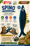 Spino Matatabi Matamix (Matatabi Leaf, Matatabi Powder, Premium Catnip) Content-Rich, Sound-Making, Fabric Cat Toy 27 cm) - 3