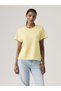Women's Favorite Cotton Yellow T-Shirt - 008C4-0000 - 2