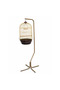 330 Gold Bird Cage with C7 Brown Stand – Combo Pack