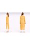 Long Thin Knitwear Cardigan Straight Cut Seasonal Loose Cardigan with Slit Detail - 2