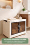 Single Portable Organizer Case with Lid “White & Gray” Multi-Purpose Foldable and Stackable - 5