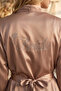 Bride Written Stone Detailed Satin Bridal Dressing Gown - 7