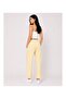 Women's Waterway Striped Summer Trousers - Yellow - 4