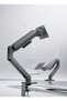 17-34" Lynx Series Gas Piston Single Monitor Arm 10 kg Vesa Compatible Gray