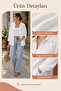 Women's White Muslin Oversize Casual Cut Buttoned Shirt - 6