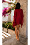 Design Thin and Soft Texture Kimono Style Beach Pareo Tunic - 2