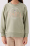 Tracksuit for Girls Us1975 Tea Green - 4