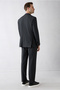 بدلة 7 دروب سليم فيت بقصة ضيقة وياقة أحادية مخططة - 7
