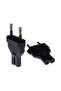 Europe CEE7/16 EU 2-pin power cable plug to IEC C7 figure 8 receptacle plug adapter converter - 6