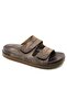 Kocamanlar 6005 Orthopedic Men's Slippers Brown - 3