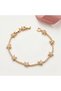 Xuping Jewelry Star Figured Zircon Stone Gold Color Women's Bracelet with Special Box - 3